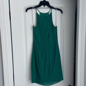 Lulu's Teal Sleeveless Mini Dress